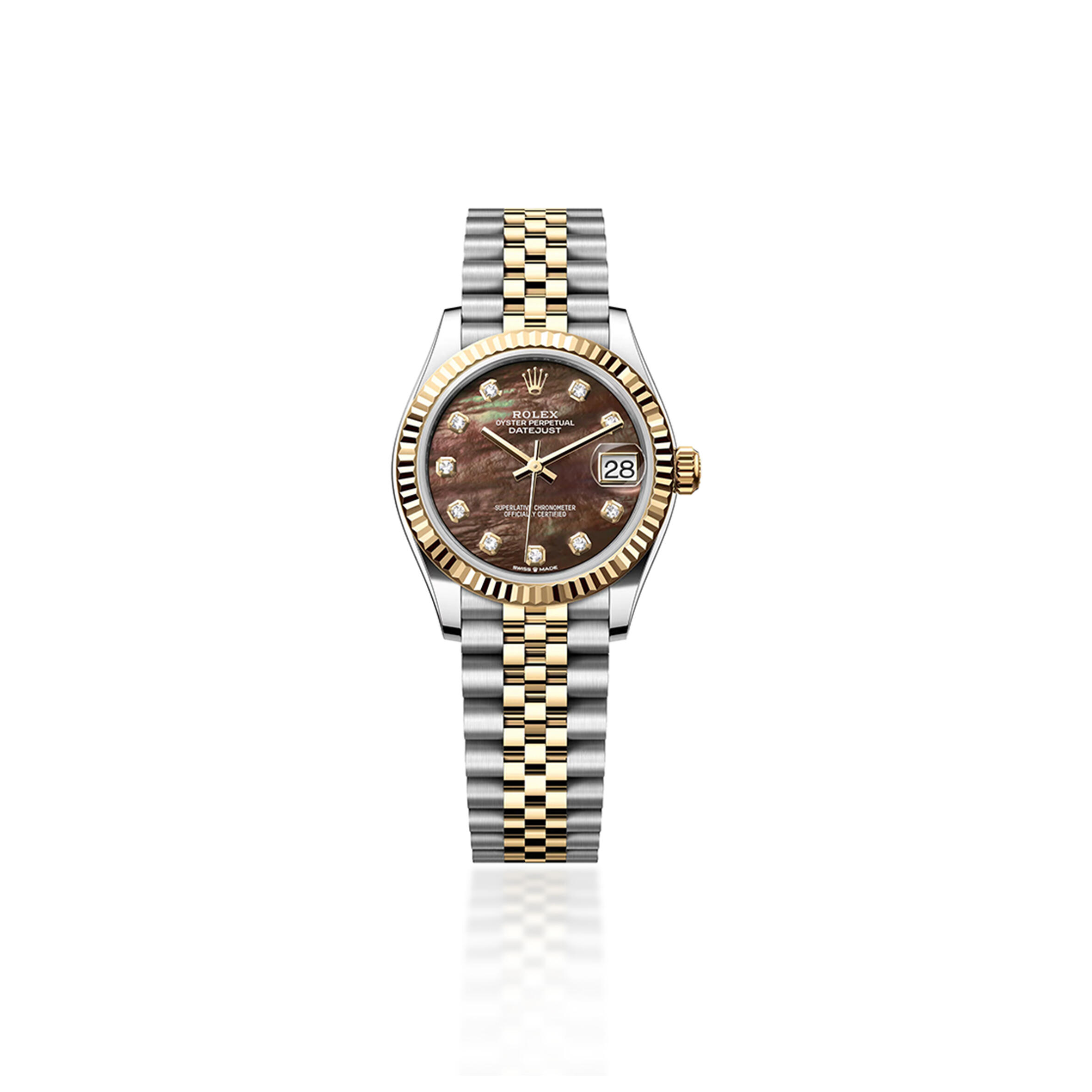 R01ex datejust mother of pearl 31mm dark mop dial 278273-0024